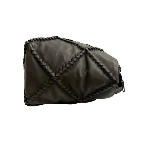 BOTTEGA VENETA Brown Leather Intrecciato Boston Bag - Picture 6 of 10